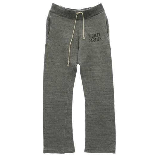 WACKO MARIA ワコマリア SWEAT PANTS the guilty parties ロゴ スウェット イージーパンツ グレー系 M【中古】