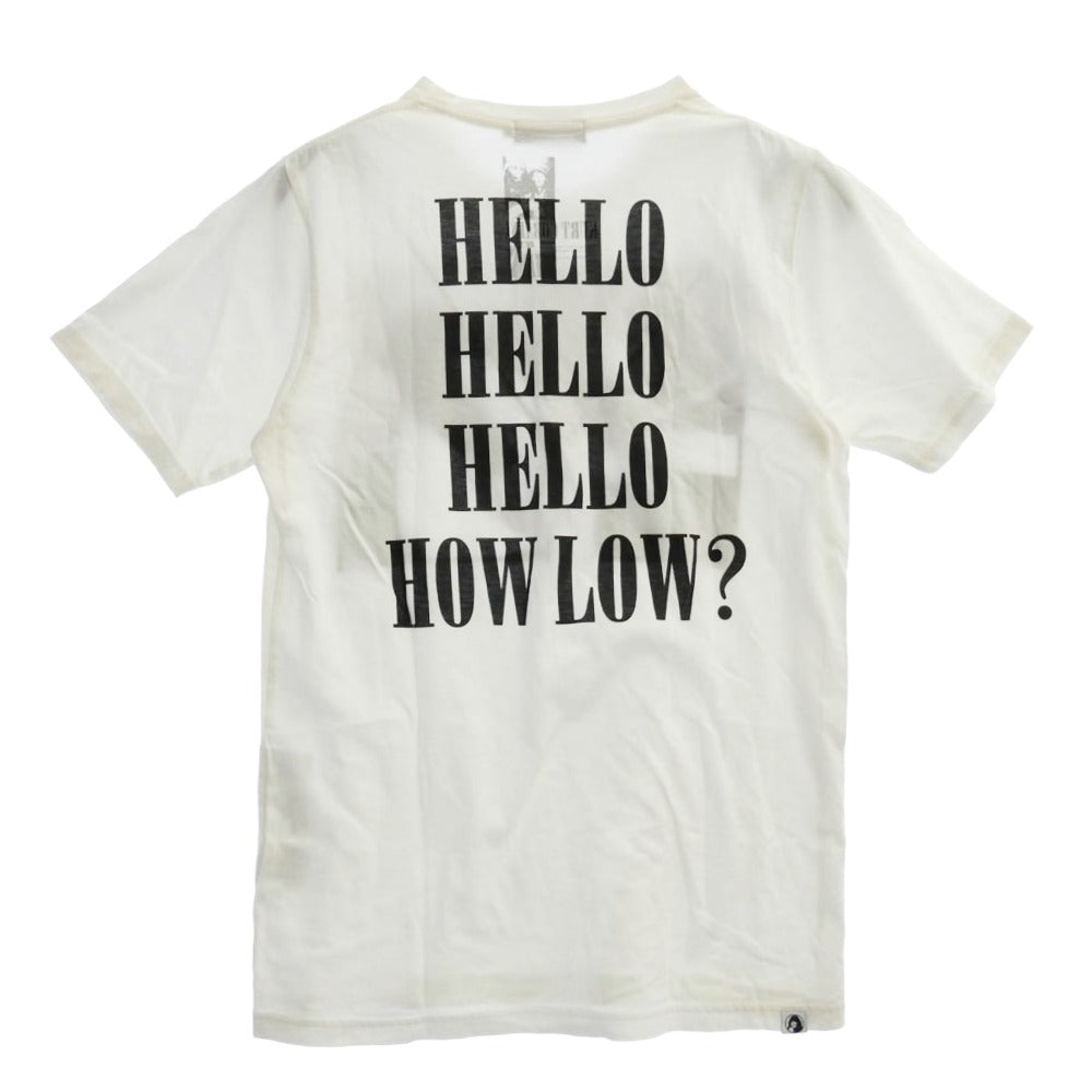 HYSTERIC GLAMOUR ヒステリックグラマー 08SS 4CT-5812 KURT COBAIN Smells Like Teen Spirit TEE カートコバーン フォトプリント Tシャツ 半袖カットソー ホワイト ホワイト系 M【中古】