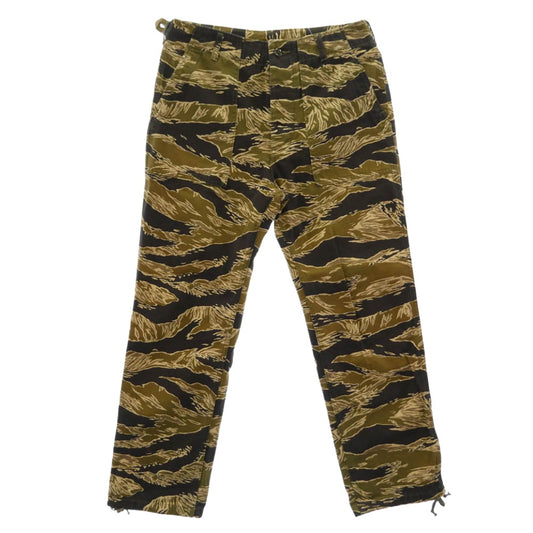 WACKO MARIA ワコマリア TIGER CAMO ARMY タイガー カモ ミリタリー パンツ マルチカラー系 カーキ系 S【中古】