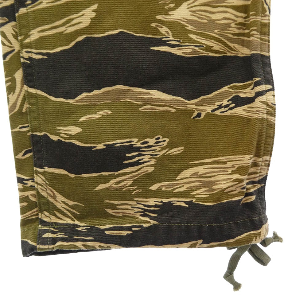 WACKO MARIA ワコマリア TIGER CAMO ARMY タイガー カモ ミリタリー パンツ マルチカラー系 カーキ系 S【中古】