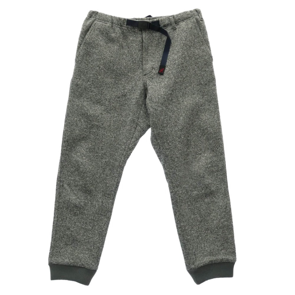 Gramicci グラミチ GUP-19F016 BONDING KNIT FLEECE NARROW RIB PANTS ボンディング ニット フリース ナロー リブ パンツ グレー系 M ASIA L【中古】