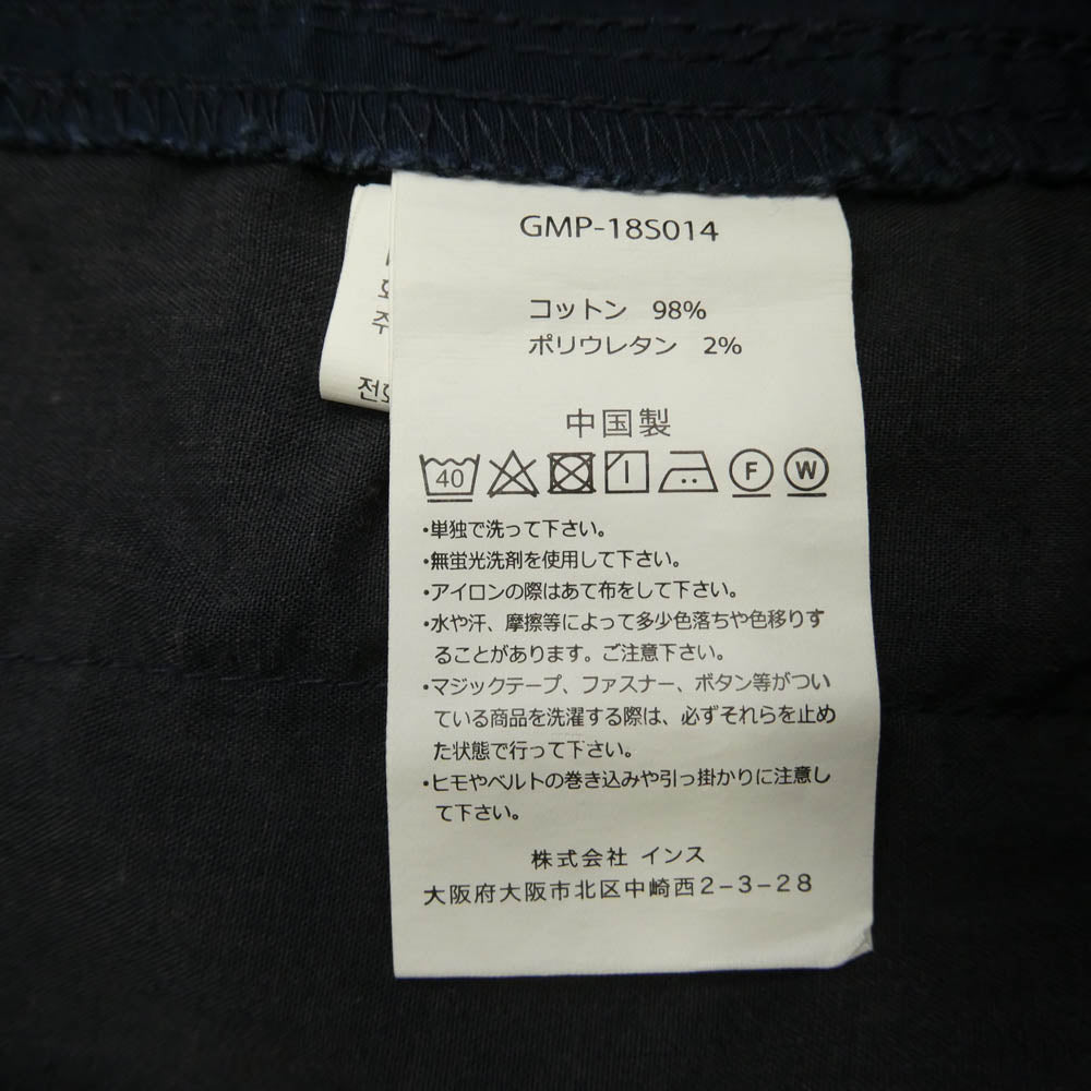 Gramicci グラミチ GMP-18S014 WEATHER NN-PANTS JUST CUT ナロー クライミング パンツ ネイビー ネイビー系 L【中古】