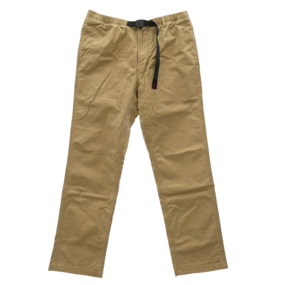Gramicci グラミチ 8817-FDJ NN-PANTS JUST CUT ナロー クライミング パンツ ブラウン ベージュ系 M asian L【中古】