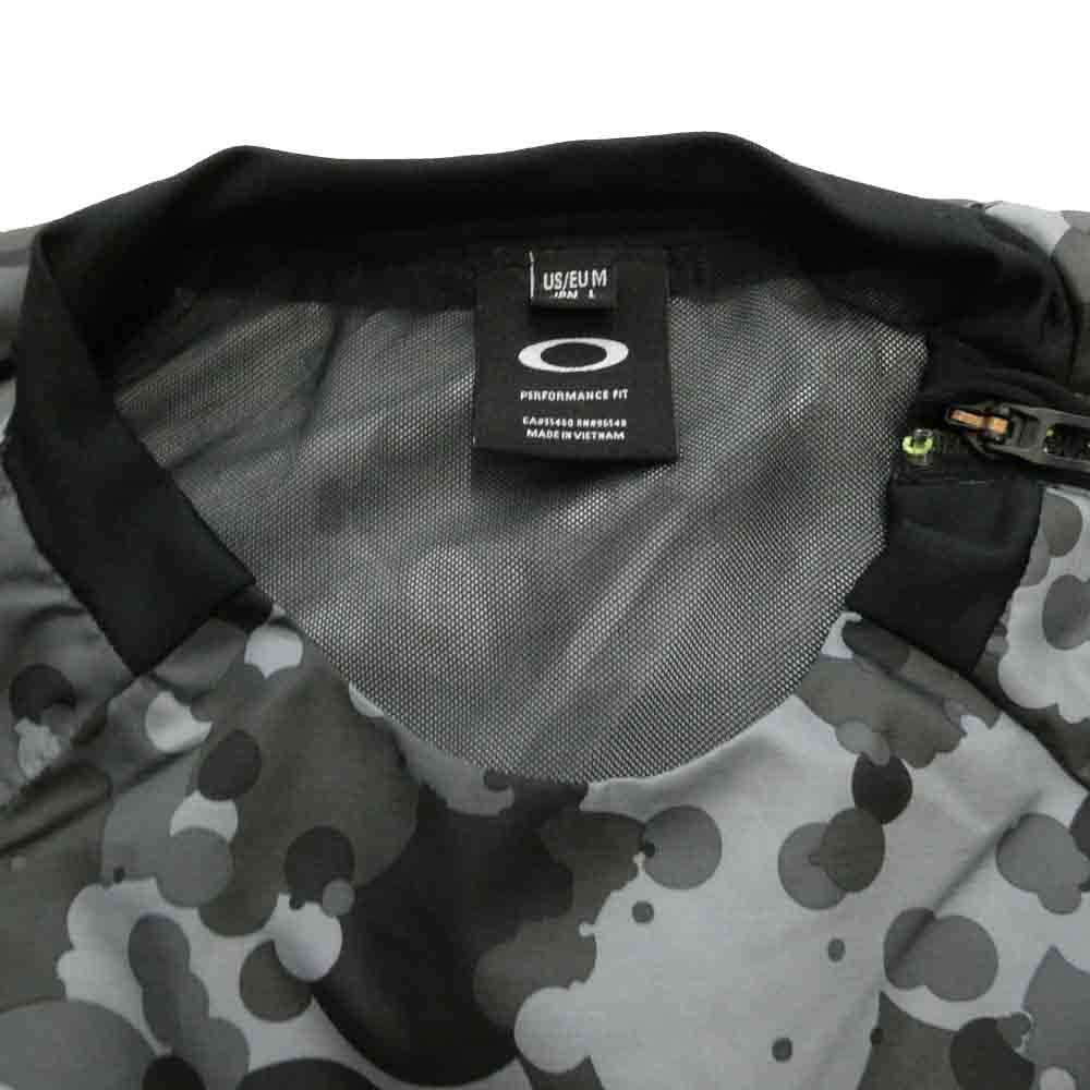 OAKLEY オークリー 19AW VNA1031169 ENHANCE WIND CREW クルーネック ピステ ウィンド ジャケット グレー系 M【中古】