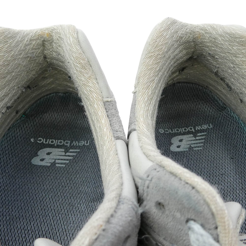 NEW BALANCE ニューバランス M1400SB Made in USA 1400 Steel Blue スティールブルー スエード メッシュ スニーカー グレー系 ライトブルー系 26cm【中古】