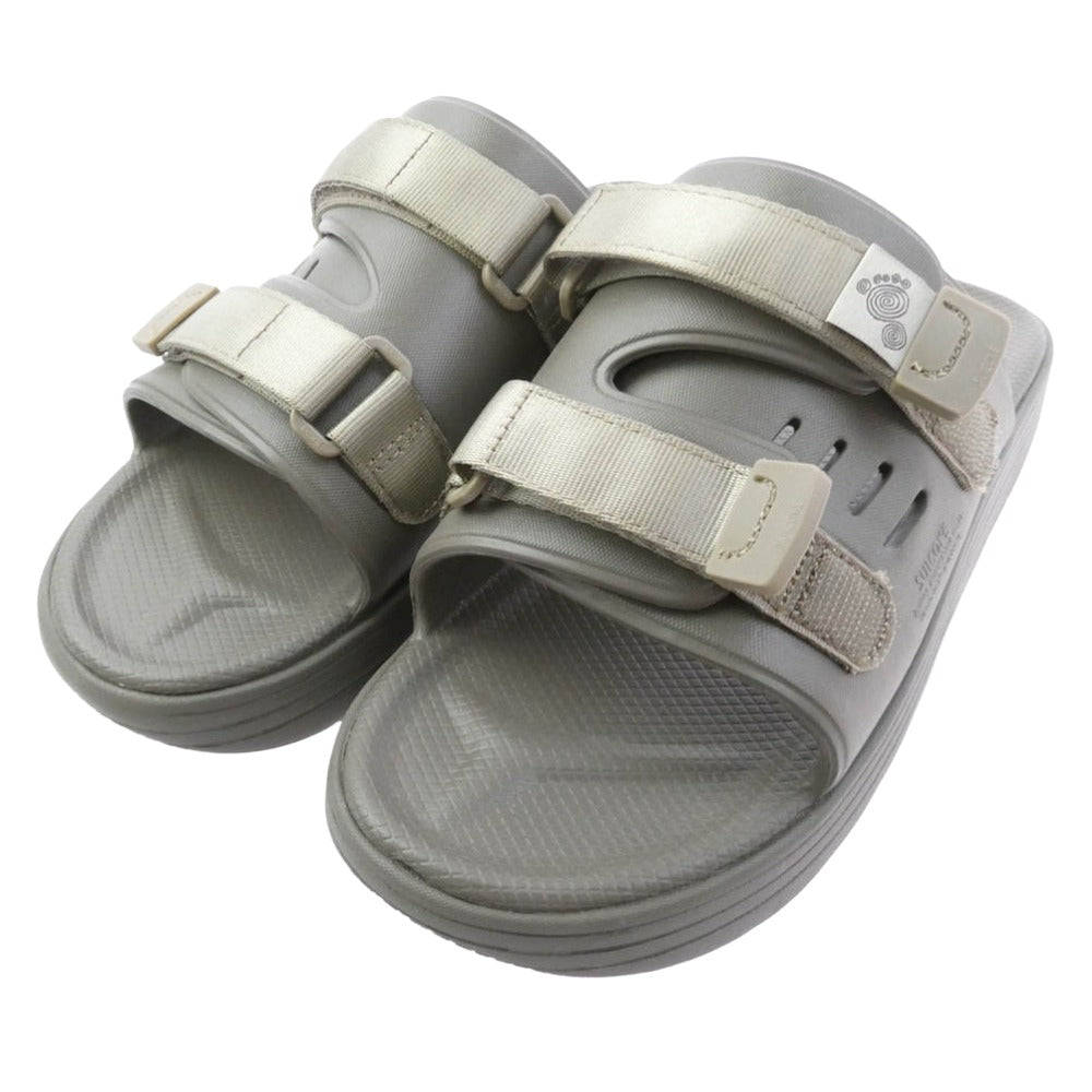 SUICOKE スイコック OG-INJ-01 URICH ユーリッチ サンダル コンフォートサンダル カーキ系 23【極上美品】【中古】