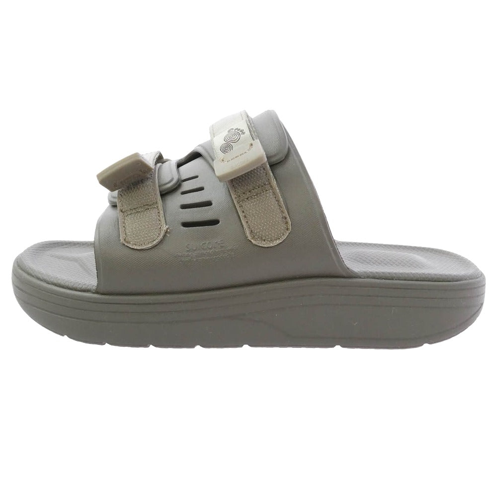 SUICOKE スイコック OG-INJ-01 URICH ユーリッチ サンダル コンフォートサンダル カーキ系 23【極上美品】【中古】