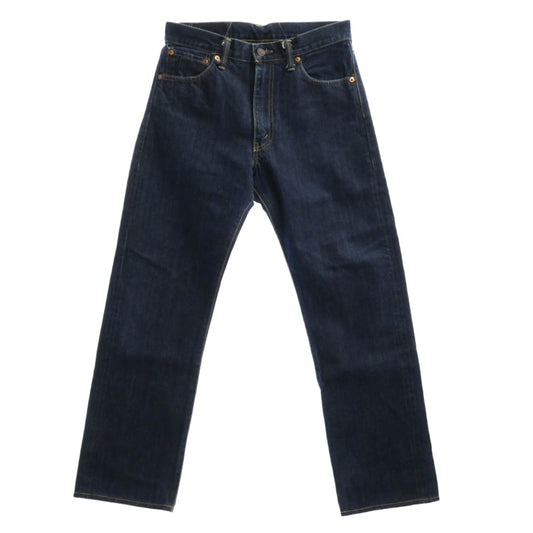 Levi's リーバイス 67505-02 505-0217 復刻 BIG E ビッグE 赤耳 セルビッジ ジップフライ デニムパンツ W31 L34 インディゴブルー系【中古】