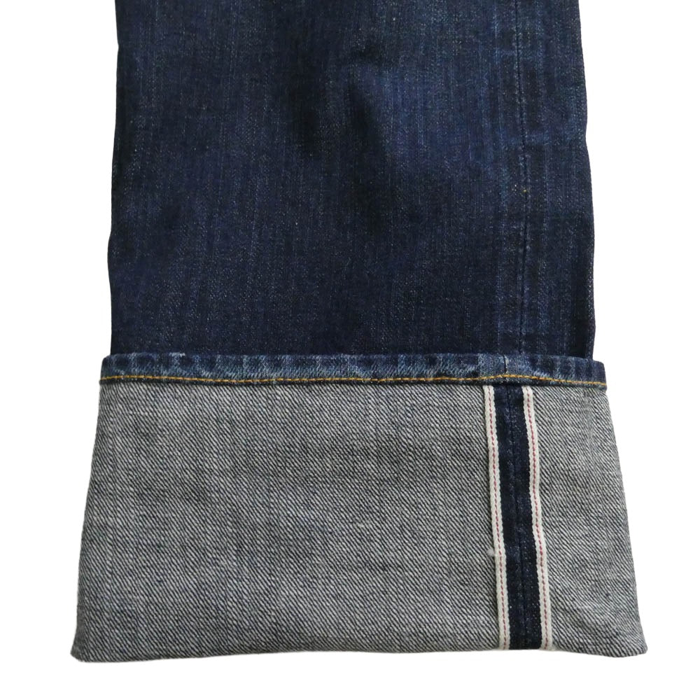 Levi's リーバイス 67505-02 505-0217 復刻 BIG E ビッグE 赤耳 セルビッジ ジップフライ デニムパンツ W31 L34 インディゴブルー系【中古】