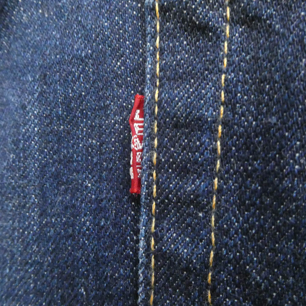 Levi's リーバイス 67505-02 505-0217 復刻 BIG E ビッグE 赤耳 セルビッジ ジップフライ デニムパンツ W31 L34 インディゴブルー系【中古】