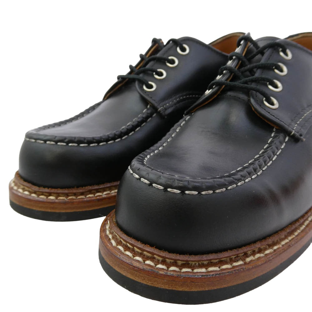 RED WING レッドウィング 8106 CLASSIC OXFORD クラシック オックスフォード ワークブーツ ブラック系 ブラウン系 24.5cm【美品】【中古】