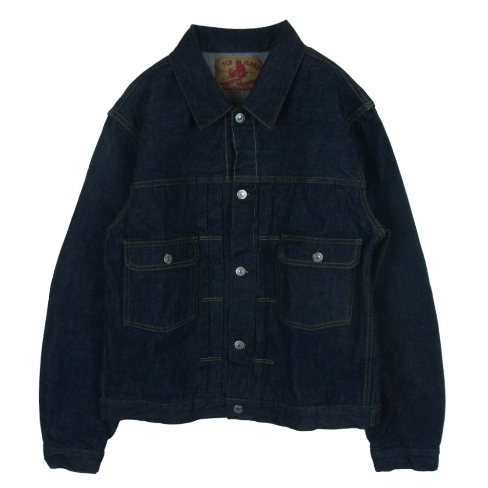 TCB jeans ティージービージーンズ 50'S JeanJaket Type 2nd 13.5oz デニム ジャケット 日本製 インディゴブルー系 46【中古】