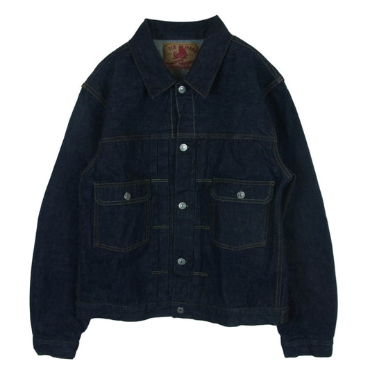 TCB jeans ティージービージーンズ 50'S JeanJaket Type 2nd 13.5oz デニム ジャケット 日本製 インディゴブルー系 46【中古】