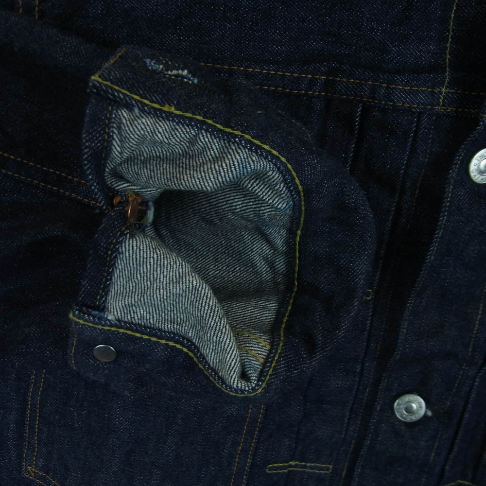 TCB jeans ティージービージーンズ 50'S JeanJaket Type 2nd 13.5oz デニム ジャケット 日本製 インディゴブルー系 46【中古】