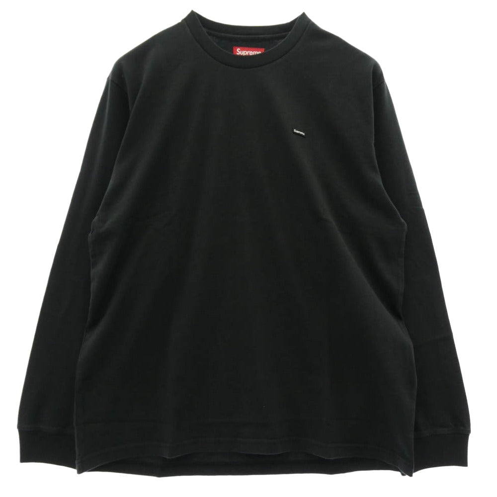 Supreme シュプリーム 26SS Small Box L/S Tee スモールボックスロゴ ロングスリーブ Tシャツ ブラック系 L【中古】