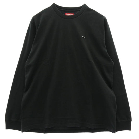 Supreme シュプリーム 26SS Small Box L/S Tee スモールボックスロゴ ロングスリーブ Tシャツ ブラック系 L【中古】