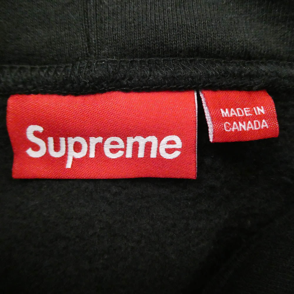 Supreme シュプリーム 24AW Small Box Hooded Sweatshirt スモール ボックス フーディー スウェットシャツ パーカー ブラック系 L【中古】