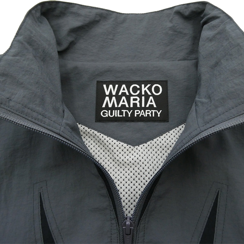 WACKO MARIA ワコマリア 25AW GUILTY PARTIES NYLON TRACK JACKET(TYPE-2) ナイロン トラック ジャケット グレー系【極上美品】【中古】