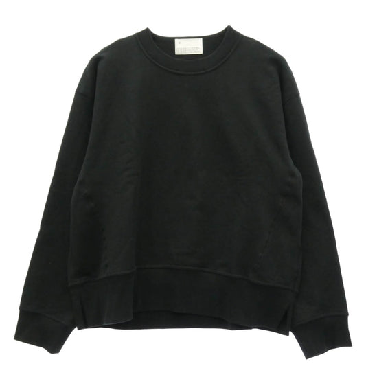 ヴォアーブ 22AW VOSW-I31 PILE KNITTING SWEAT Crew Neck Shirt プルオーバー スウェット サイズ2 ブラック系 2【中古】