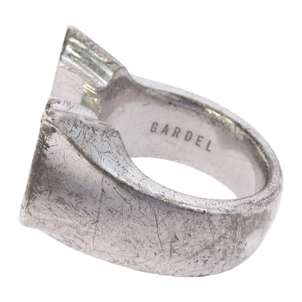 ガーデル CLASSIC HORSESHOE RING クラシック ホースシュー リング シルバー系 約13.5号【中古】
