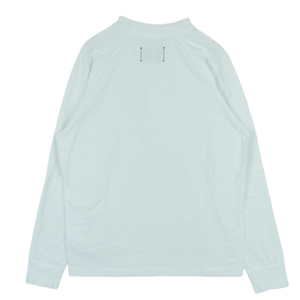 REIGNING CHAMP レイニングチャンプ クルーネック 長袖 Tシャツ カットソー ホワイト系 S【中古】