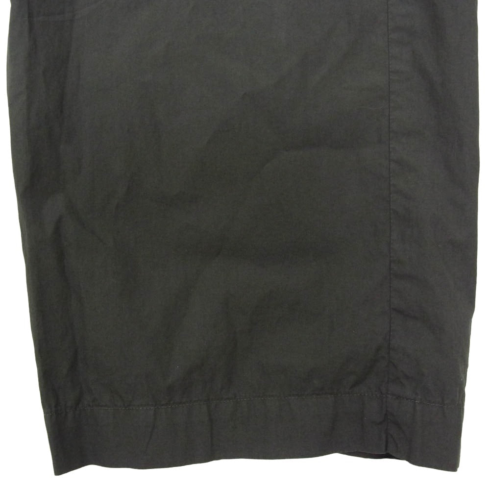 ATON エイトン PRAGCM0401 COTTON LAWN WIDE EASY PANTS コットンローン ワイド イージーパンツ ブラック系 02【中古】