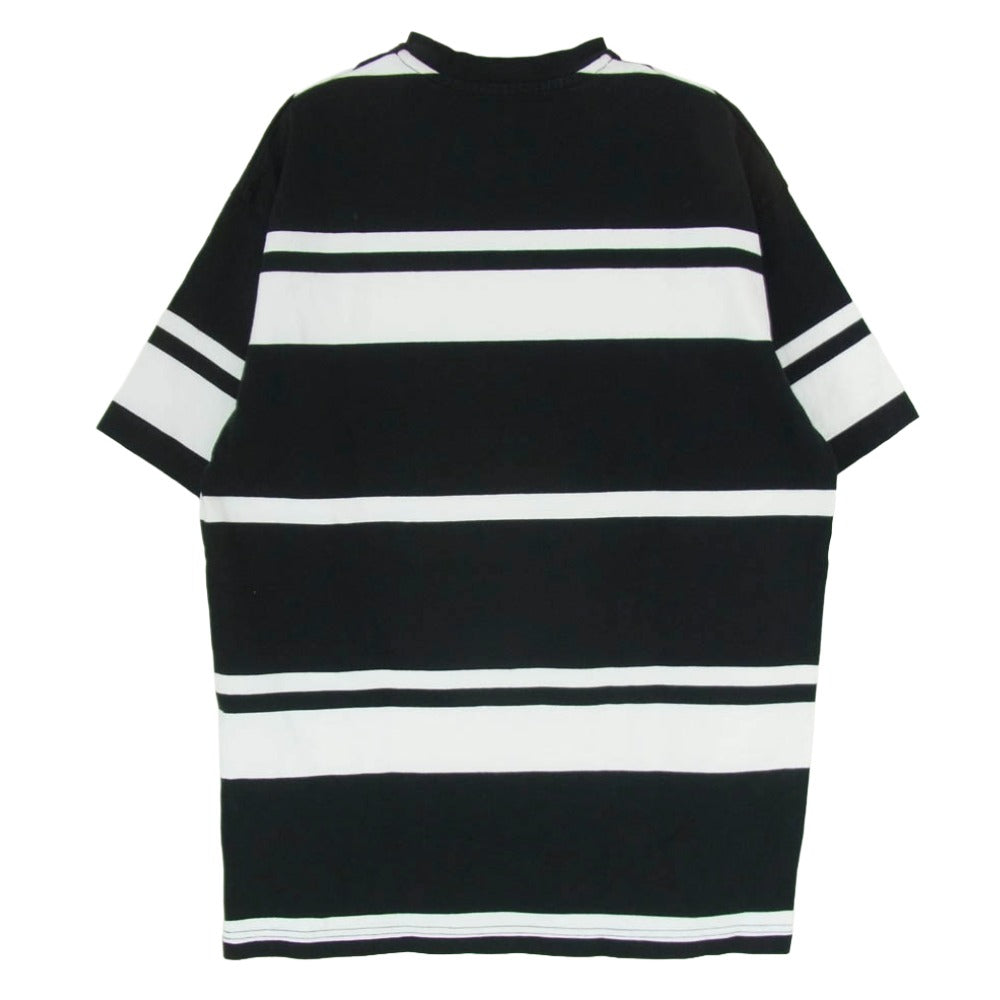 COMME des GARCONS HOMME コムデギャルソンオム AD2023 HM-T013 CdGH コットン天竺 綿ポケット TEE クルーネック 半袖 Tシャツ カットソー ブラック系 S【中古】