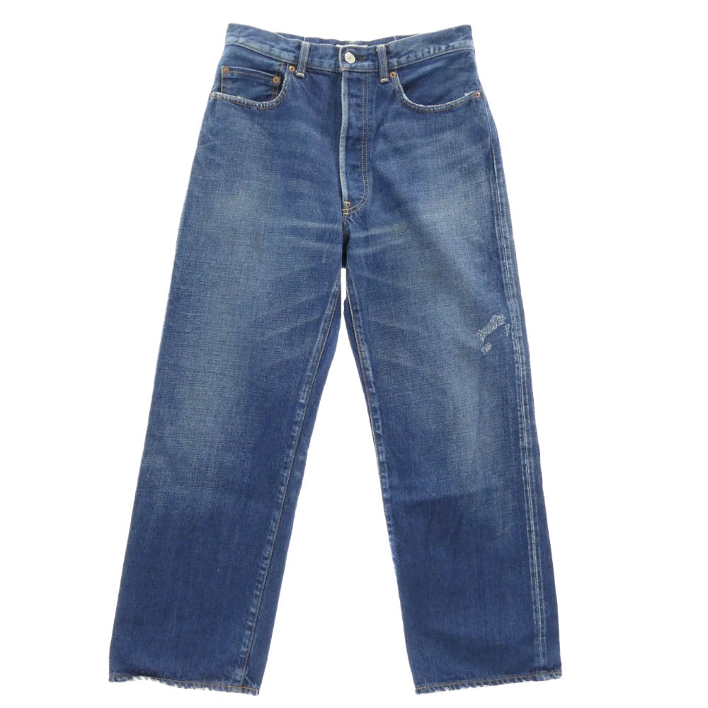 Ron Herman ロンハーマン 3820600022 Kennedy straight denim pants ケネディー ボタンフライ ストレート デニムパンツ ジーンズ ブラック系 29【中古】 Ron Herman ロンハーマン 3820600022 Kennedy straight denim