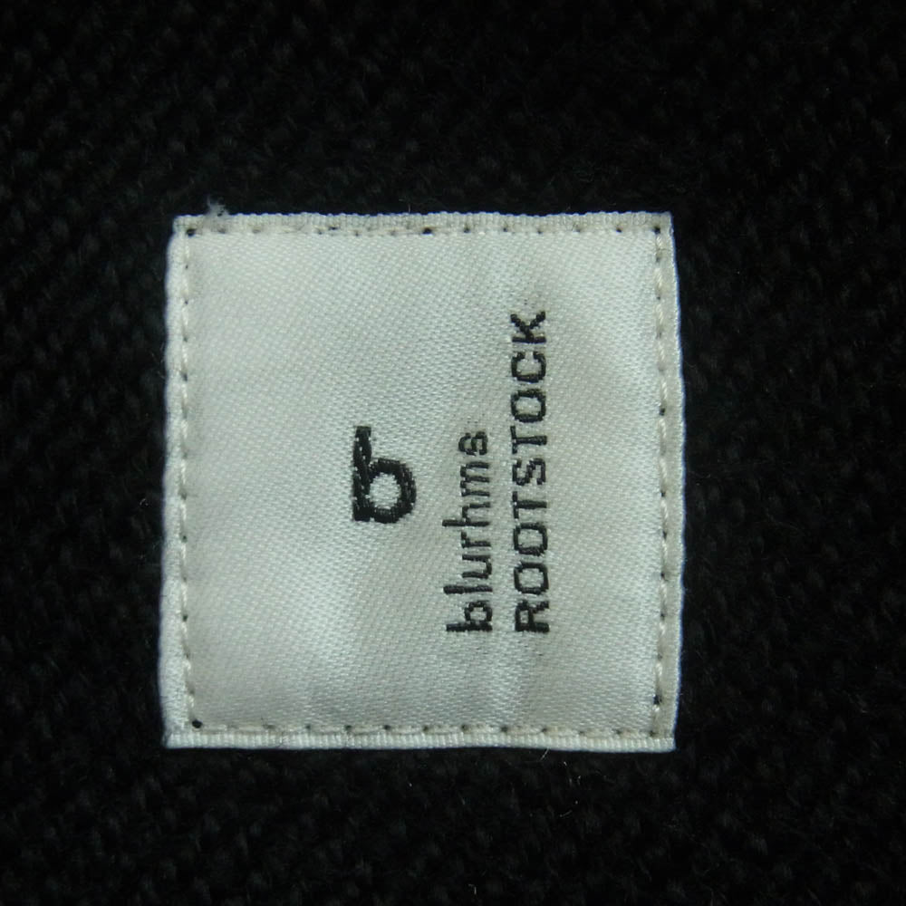 blurhms ROOTSTOCK ブラームスルーツストック 24AW bROOTS24F24F25 Soft&Hard Sweat Pants ソフトハンド スウェット パンツ ブラック系 2【中古】
