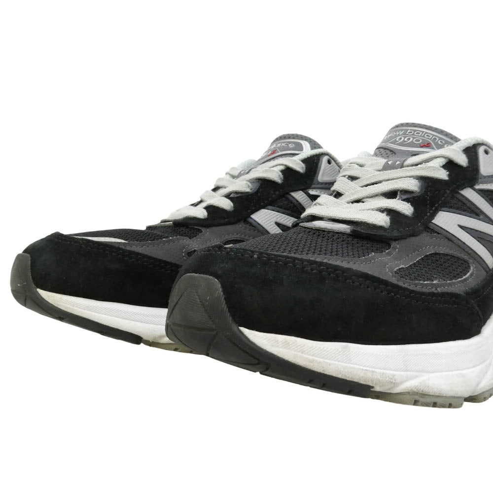 NEW BALANCE ニューバランス M990BK6 ブラック系 グレー系 25.5cm【中古】