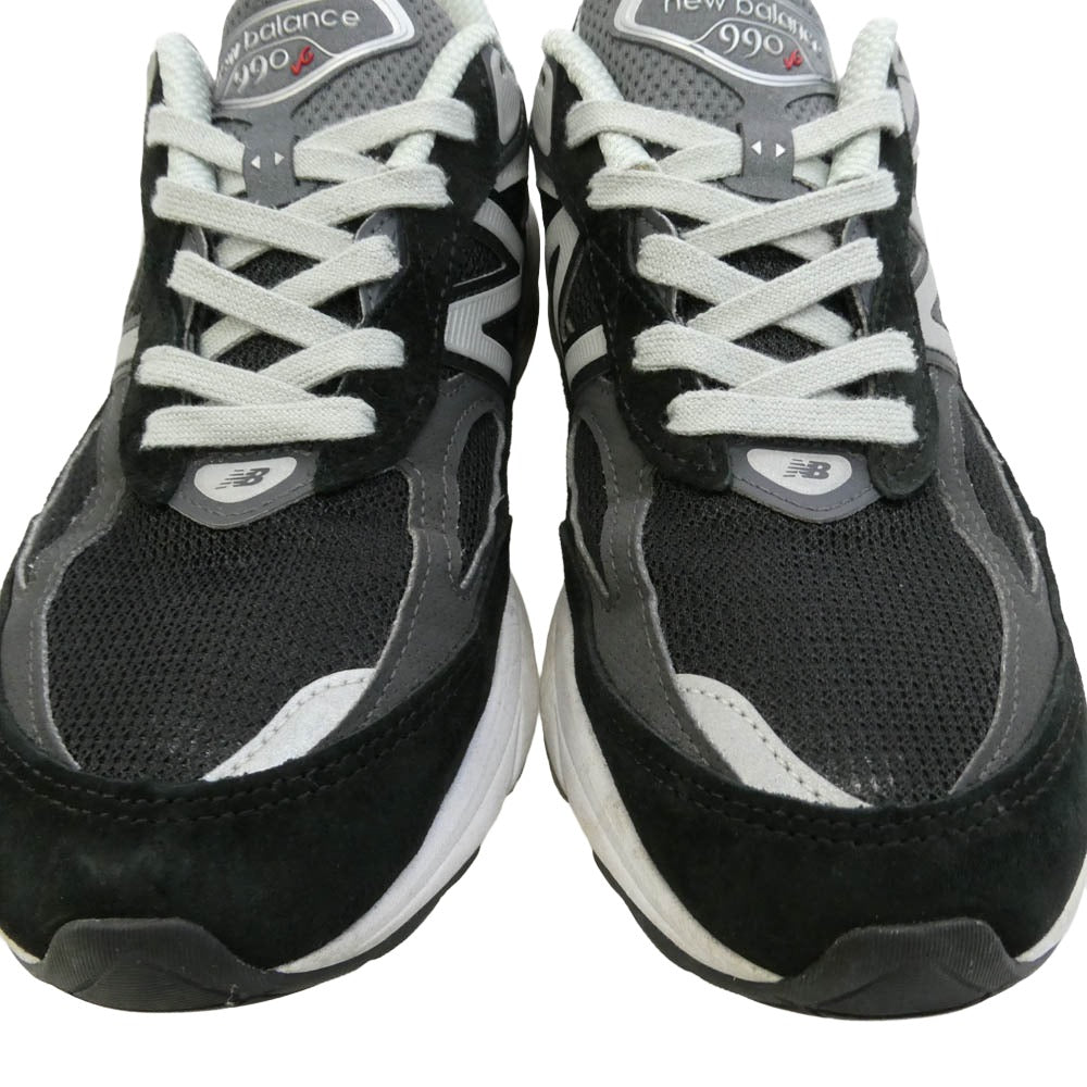 NEW BALANCE ニューバランス M990BK6 ブラック系 グレー系 25.5cm【中古】