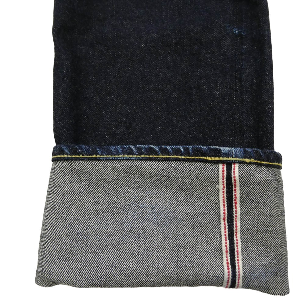 VISVIM ビズビム 24AW 0124205005002 SOCIAL SCULPTURE 01 SLIM RAW ソーシャルスカルプチャー スリムフィット ロー デニムパンツ ジーンズ ダークネイビー系 W32×L30【中古】