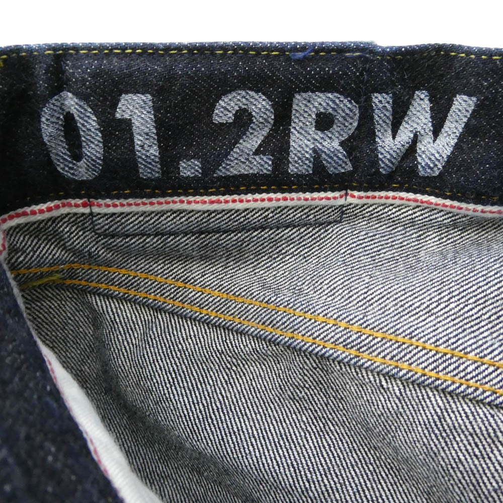 VISVIM ビズビム 24AW 0124205005002 SOCIAL SCULPTURE 01 SLIM RAW ソーシャルスカルプチャー スリムフィット ロー デニムパンツ ジーンズ ダークネイビー系 W32×L30【中古】