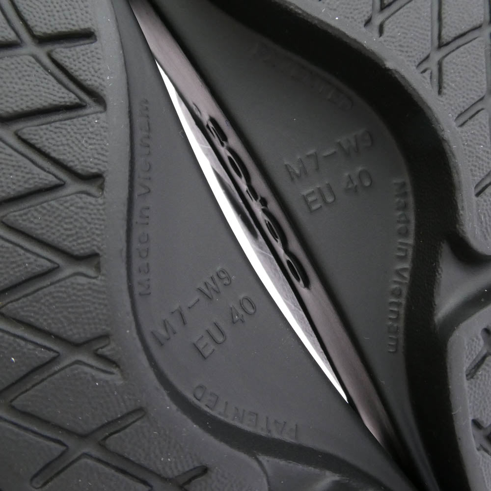UNDERCOVER アンダーカバー 26SS UC1F4F03 × OOFOS ウーフォス スクエアデザイン ラバーサンダル ブラック系 40【新古品】【未使用】【中古】