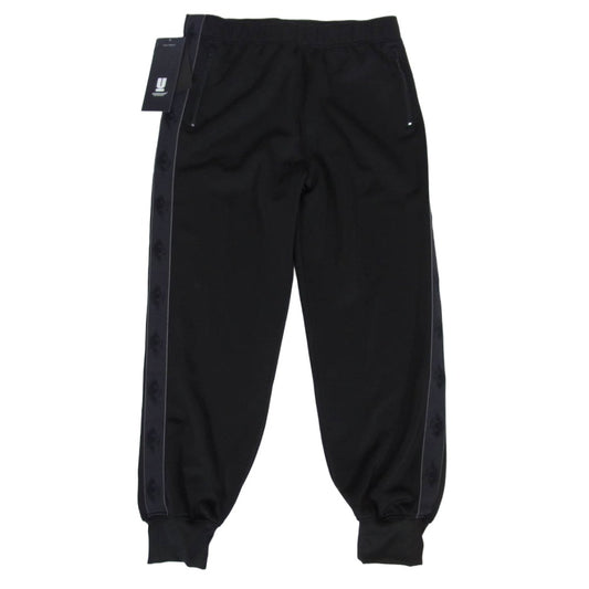 UNDERCOVER アンダーカバー 26SS UC1F9501 Track pants アイモチーフ ジャガードテープ サイドライン トラックパンツ ブラック系 3【極上美品】【中古】