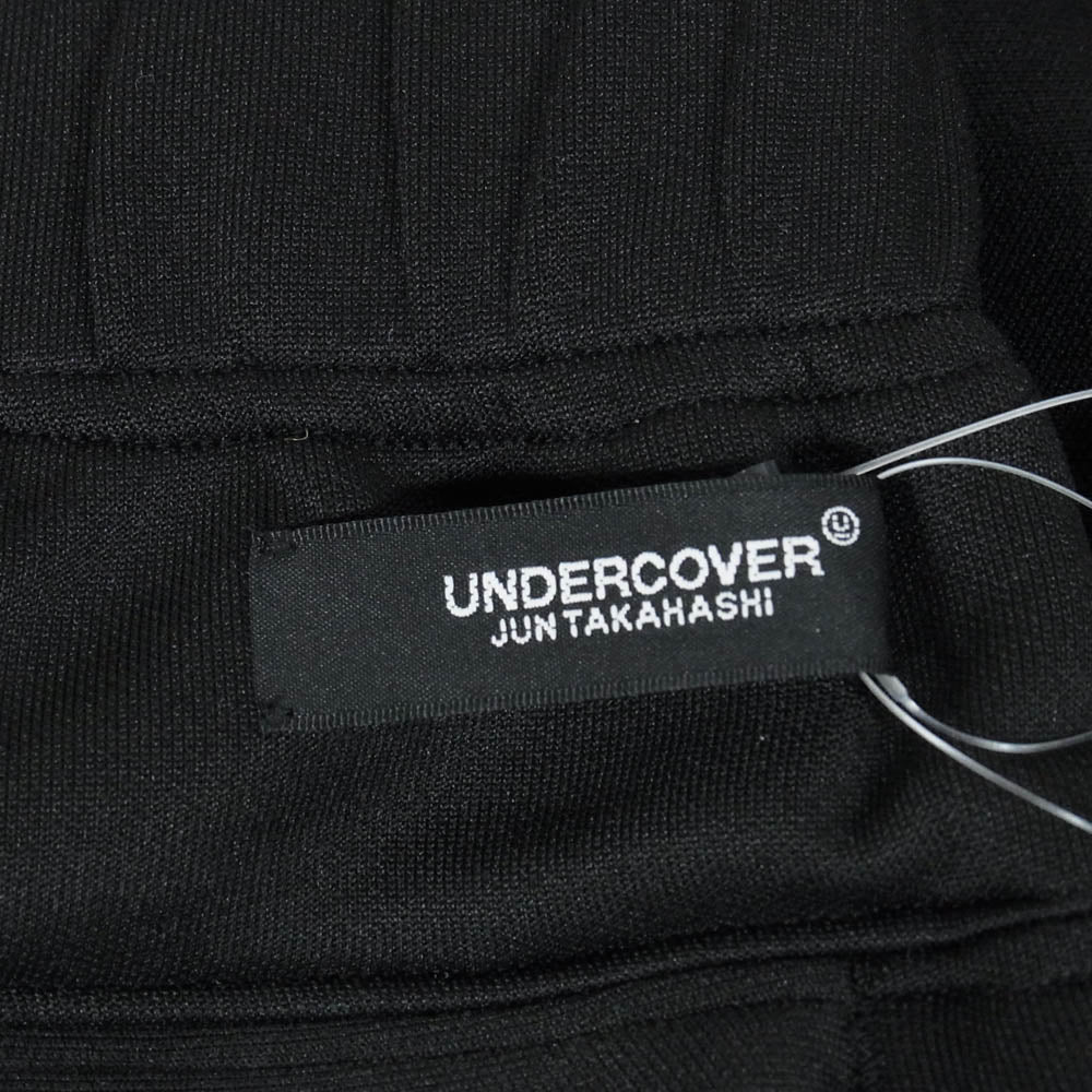 UNDERCOVER アンダーカバー 26SS UC1F9501 Track pants アイモチーフ ジャガードテープ サイドライン トラックパンツ ブラック系 3【極上美品】【中古】
