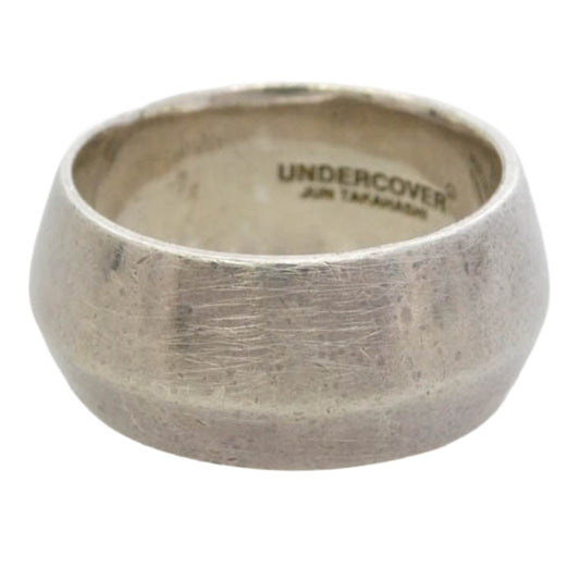 UNDERCOVER アンダーカバー UCA4A02 カットデザイン リング 内側ブランド刻印 シルバー系 18.5号【中古】