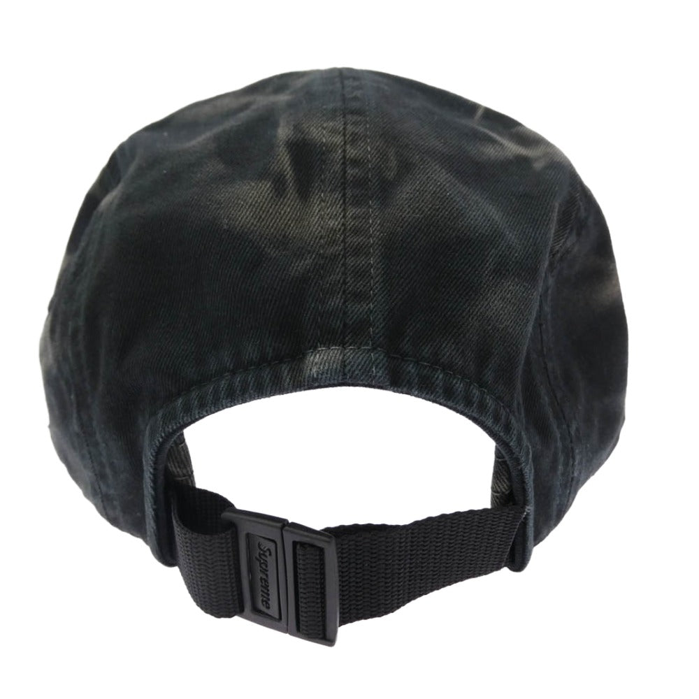 Supreme シュプリーム 26SS Overdyed Camp Cap オーバーダイ キャンプ キャップ 帽子 ブラック系 58cm【美品】【中古】