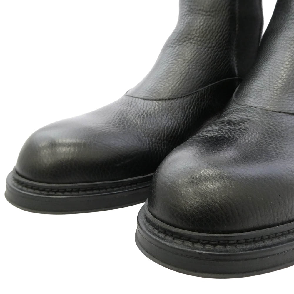 Emporio Armani エンポリオ・アルマーニ X4M389 XF583 Chelsea boots チェルシー サイドゴア ブーツ ブラック系 US11【中古】 Emporio Armani エンポリオ・アルマーニ X4M389 XF583 Chelsea boots