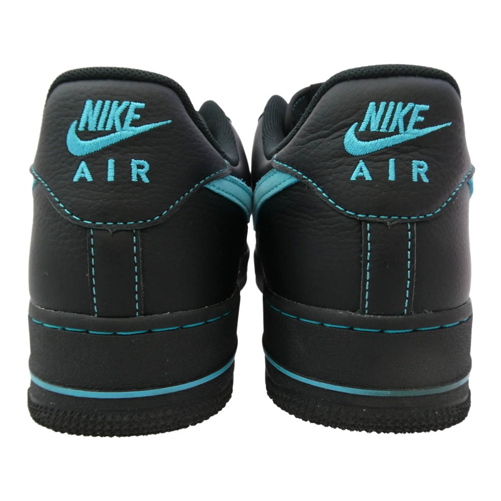 NIKE ナイキ HQ2037-002 Air Force 1 Low スニーカー ブラック系 ライトブルー系 30cm【中古】
