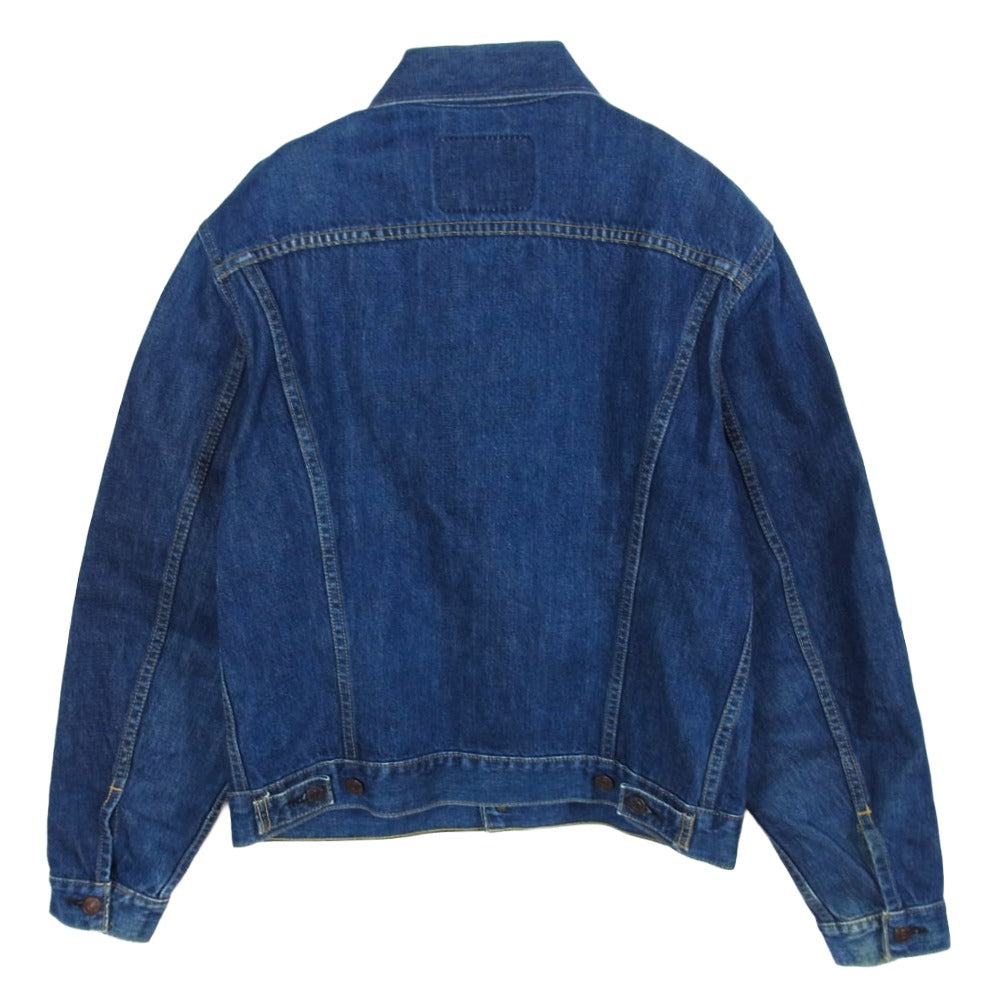 Levi's リーバイス 復刻 71557 ボタン裏J02 3rdタイプ Gジャン デニム ジャケット インディゴブルー系 40【中古】