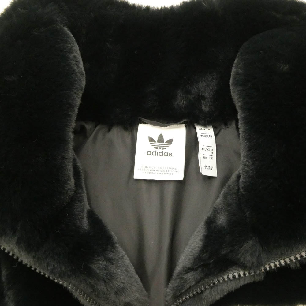 adidas アディダス HR3483 FUR JACKET トレフォイル ファー ボア