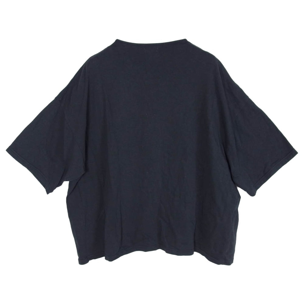 スティーブンアラン 8117-299-0358 ヘンリーネック Tシャツ 半袖カットソー ブラック系 S【中古】