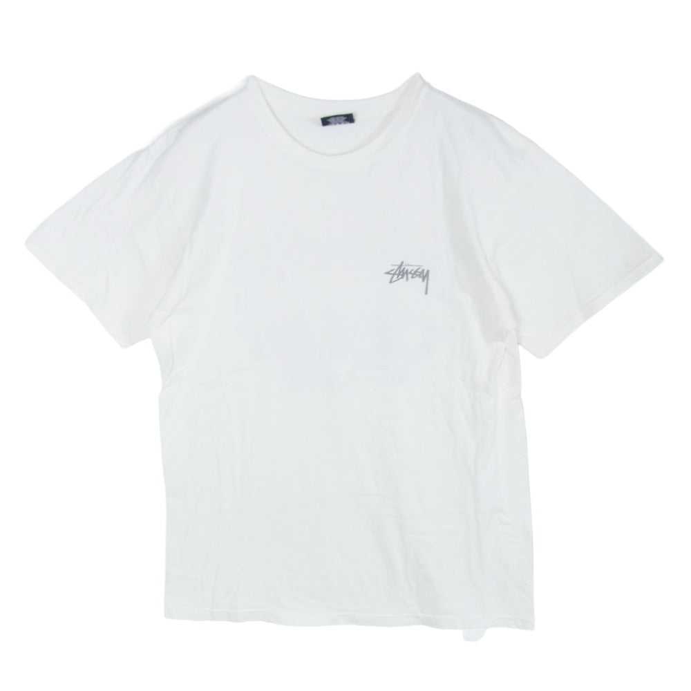 STUSSY ステューシー ダイスプリント Tシャツ 半袖カットソー ホワイト系 M【中古】