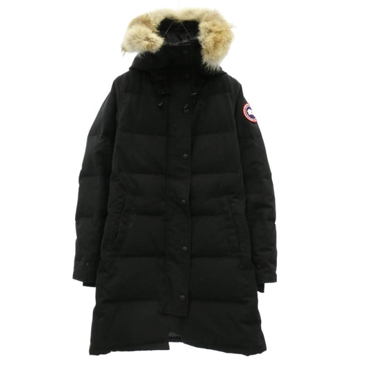 CANADA GOOSE カナダグース 2302JL 国内正規品 グリフィン インターナショナル MACKENZIE PARKA マッケンジーパーカ ファーフーデッド ダウンジャケット コート ブラック S ブラック系 S/P【中古】
