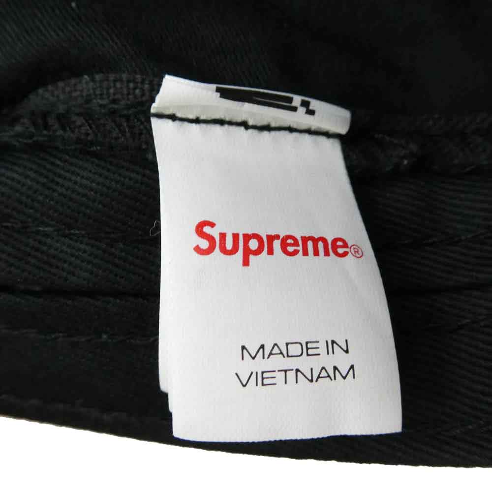 Supreme シュプリーム 25SS Military camp cap ミリタリー キャンプ キャップ ブラック ブラック系 ホワイト系【中古】