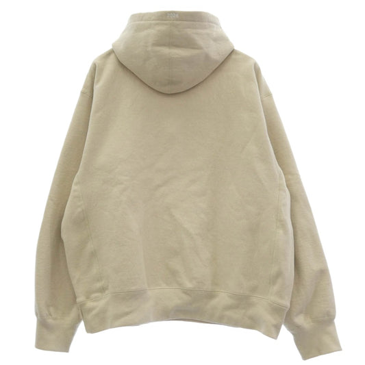 Supreme シュプリーム 24AW Box Logo Hooded Sweatshirt ボックスロゴ フーデッド スウェット パーカー ベージュ L ベージュ系 L【美品】【中古】