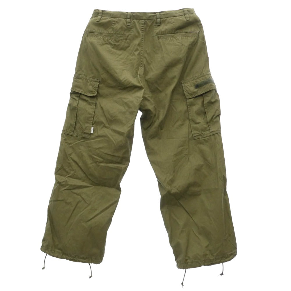 WTAPS ダブルタップス 23AW 232WVDT-PTM07 TROUSERS CARGO PANTS カーゴ パンツ モスグリーン系 02【中古】