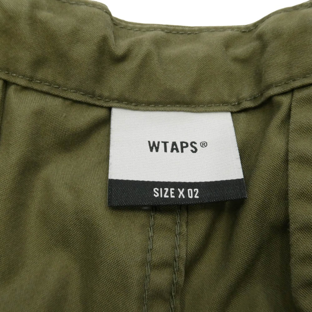 WTAPS ダブルタップス 23AW 232WVDT-PTM07 TROUSERS CARGO PANTS カーゴ パンツ モスグリーン系 02【中古】