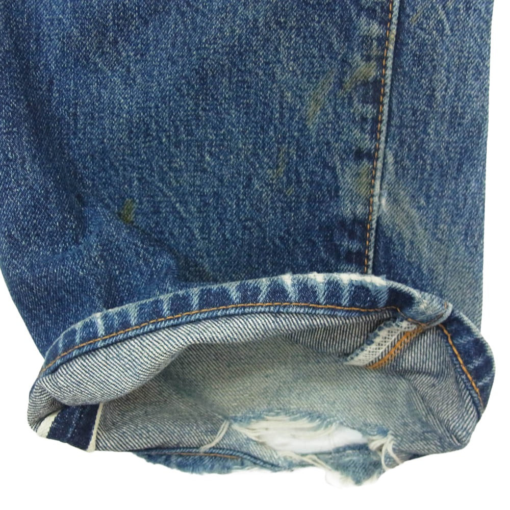 Levi's リーバイス 99年製 USA製 ボタン裏555 バレンシア工場 501XX BIGE デニム パンツ インディゴブルー系 29【中古】